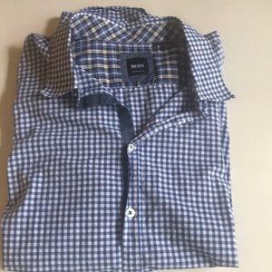 Boss Blue Button Down Shirt